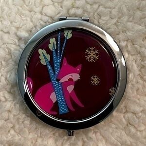Lucy Lu "Fox" Compact Mirror Case